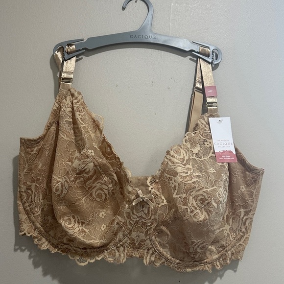 Cacique Lace Bra - Elegant Tan - Picture 2 of 10